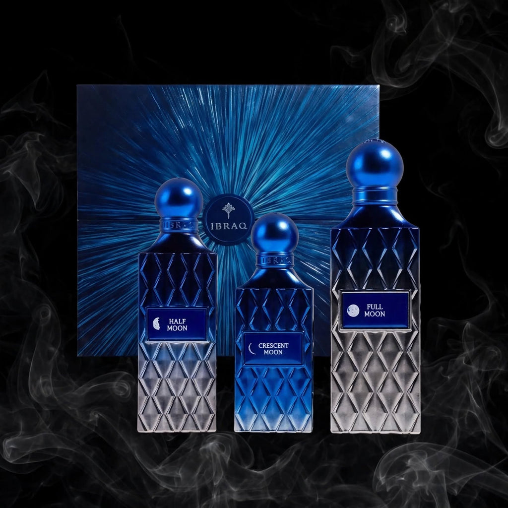 Moon Collection By Ibrahim Al Qurashi,(150ml, 100ml, 75ml), 100% Authentic,