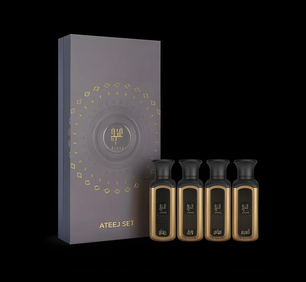 Ateej Luxury Mini Gift Set 4x50ml – Sealed Authentic, UK Fast Delivery
